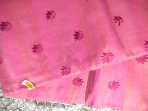 Sakshi Pink Cotton Saree