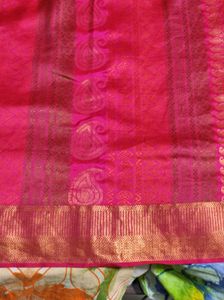 Pink Pure Kanchipuram Silk Saree