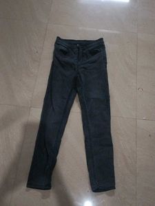 Dark (Charcoal grey) Wash Skinny Denim Jeans