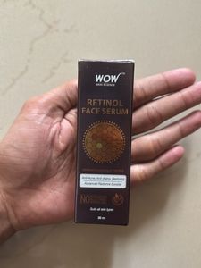 WOW Retinol Face Serum