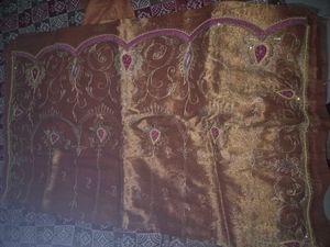 Elegant Embroidered Saree