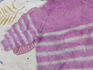 Cute Striped Knitted Sweater