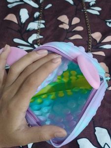 Pop It Sling Bag With Free Bie Keychain