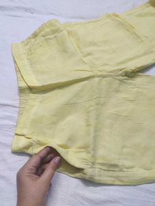 Yellow Embroidered Salwar Kameez Suit