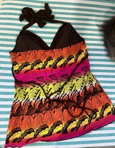 Colorful Halter Top