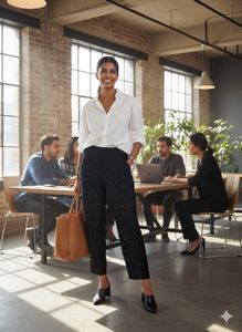 ✨ Zara Limited Edition Lace Tuxedo Joggers 🖤