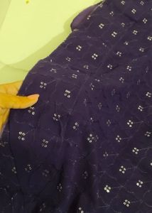 Purple Ethnic Skirt
