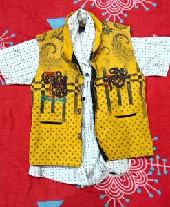Boys Jacket And Shirt Set For Summers