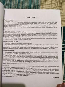 HC Verma Physics Volume I