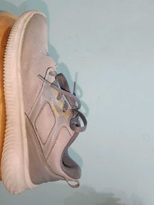 Comfortable Grey Walking Shoes