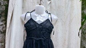 27277. Goth Mini Dress