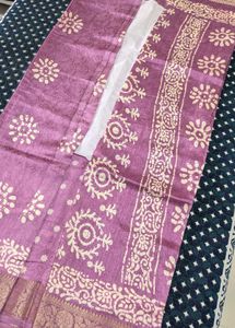 Elegant Purple Saree