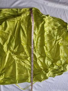 Zara Metalic Shine Silky Dress