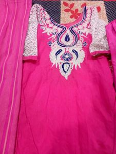 Pink Color Set Of Three Suit For Sale