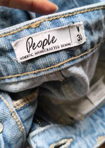 Floral Embroidered Flare Jeans