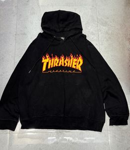 Thrasher Flame Logo Hoodie