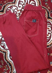 Maroon Pant