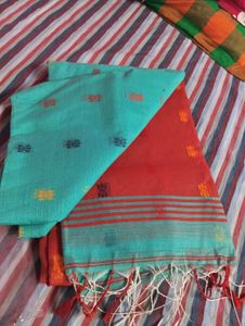 Combo Pack Of 2 Cotton Silk Saree Without Blouse