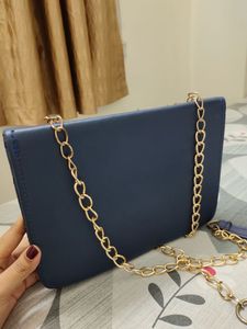 Stylish Blue Crossbody Bag