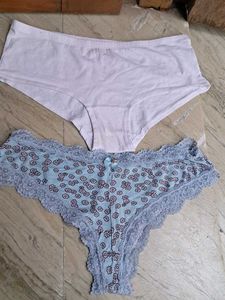 Combo Of Five  Imported Fabric Panty In Cotton