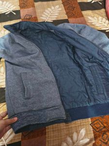 Puma Blue Jacket used but like new no flaw m size