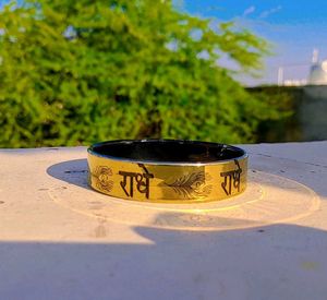 Goldish Yellow Radhe Bangle Bracelet