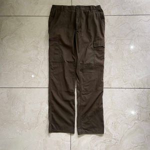 Brown Cargo Straight Fit