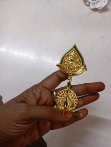 Murugan With Peacock Vel