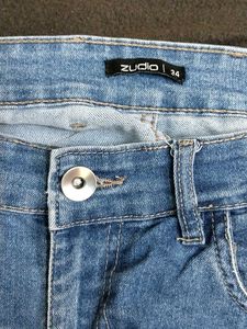 Light Wash Denim Jeans