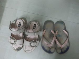 Girls Sandal, Size 10
