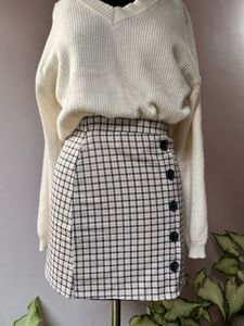 Plaid Mini Skirt