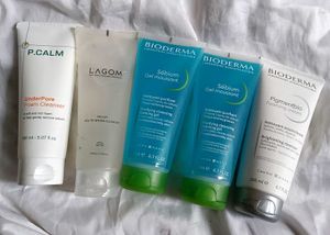 Cleanser Bundle: P.CALM, LAGOM, Bioderma