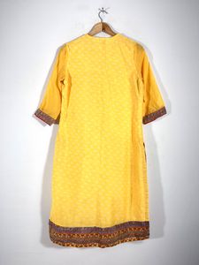 Biba Yellow Kurta Sets (Women)