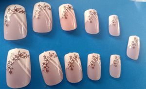 11 Piece Stick On Nail's With Cute Bag ❤
