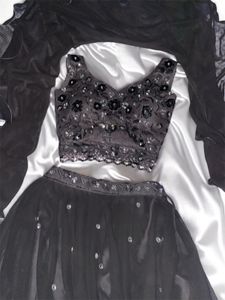 Black 3 Piece Lehenga Set✨