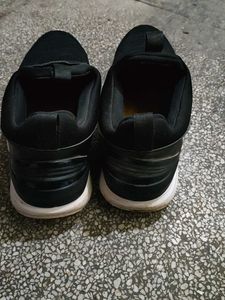 Leap7 Black Casual Shoes