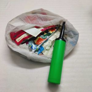 100+ Balloons + Pump Bundle Combo