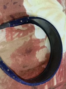 Navy Polka Dot Headband