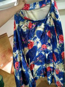 Silk Digital Print Skirt