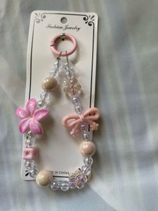 Pink Charm Key Chain