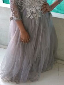 Long Barbie Frock. Bridal Gown . Wedding Dresses