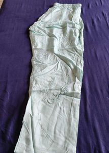 New Mirror Work Kurta Set With Organza Dupatta