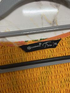 Floral Print Midi Dress-XL