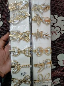 3 Hair Clips