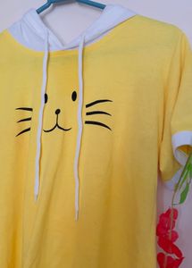 Cute Cat Face Tee