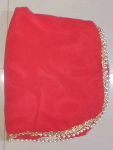 Beaded &amp; Embellished Blouse And Saari