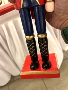 Vintage Wooden Nutcracker Figurine