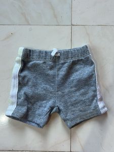 Cute Gray Baby Shorts