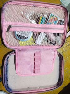 Pink Zippered Pouch