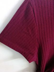 Maroon Body Con
